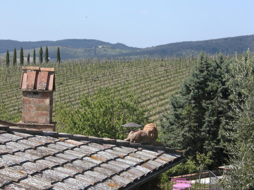 Bed and Breakfast Casa Lucia In Chianti Vagliagli Exterior foto